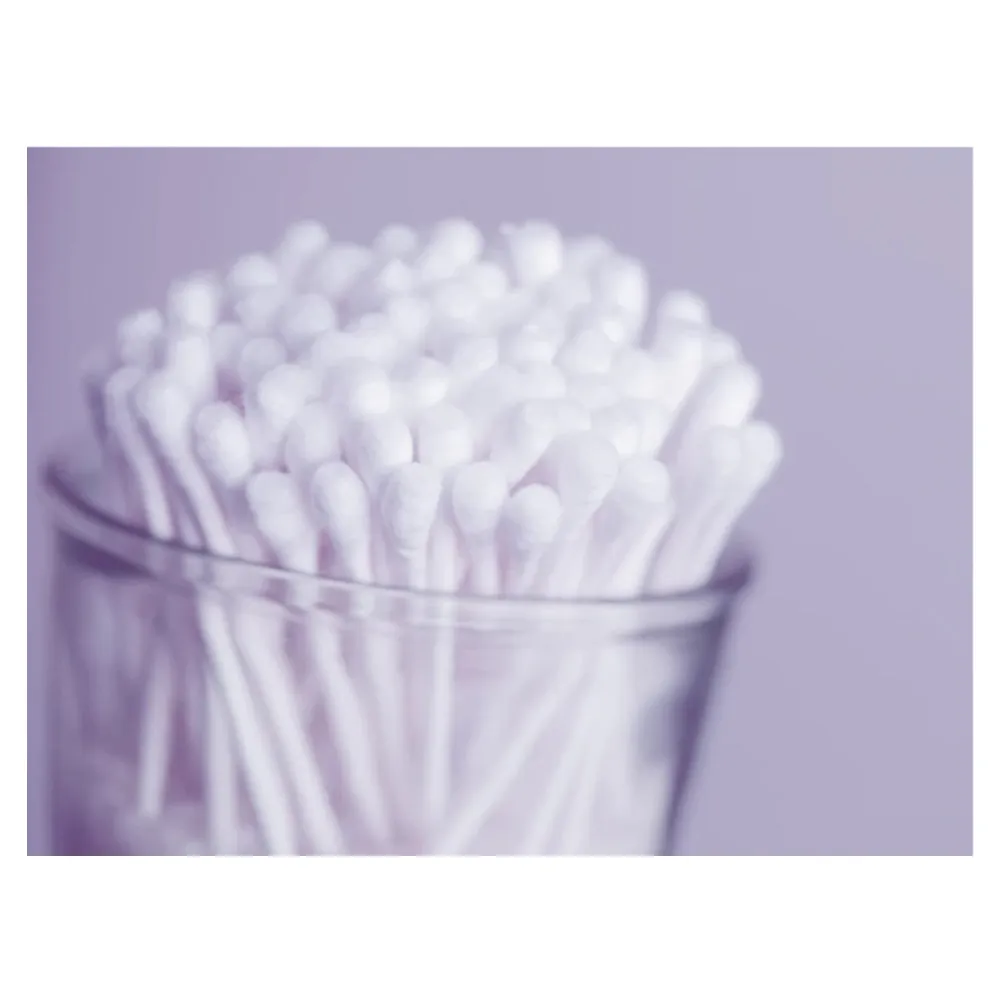 1650 Ct Cotton Swabs Double Tipped Q Tip Clean Ear Wax Makeup Applicator Remover