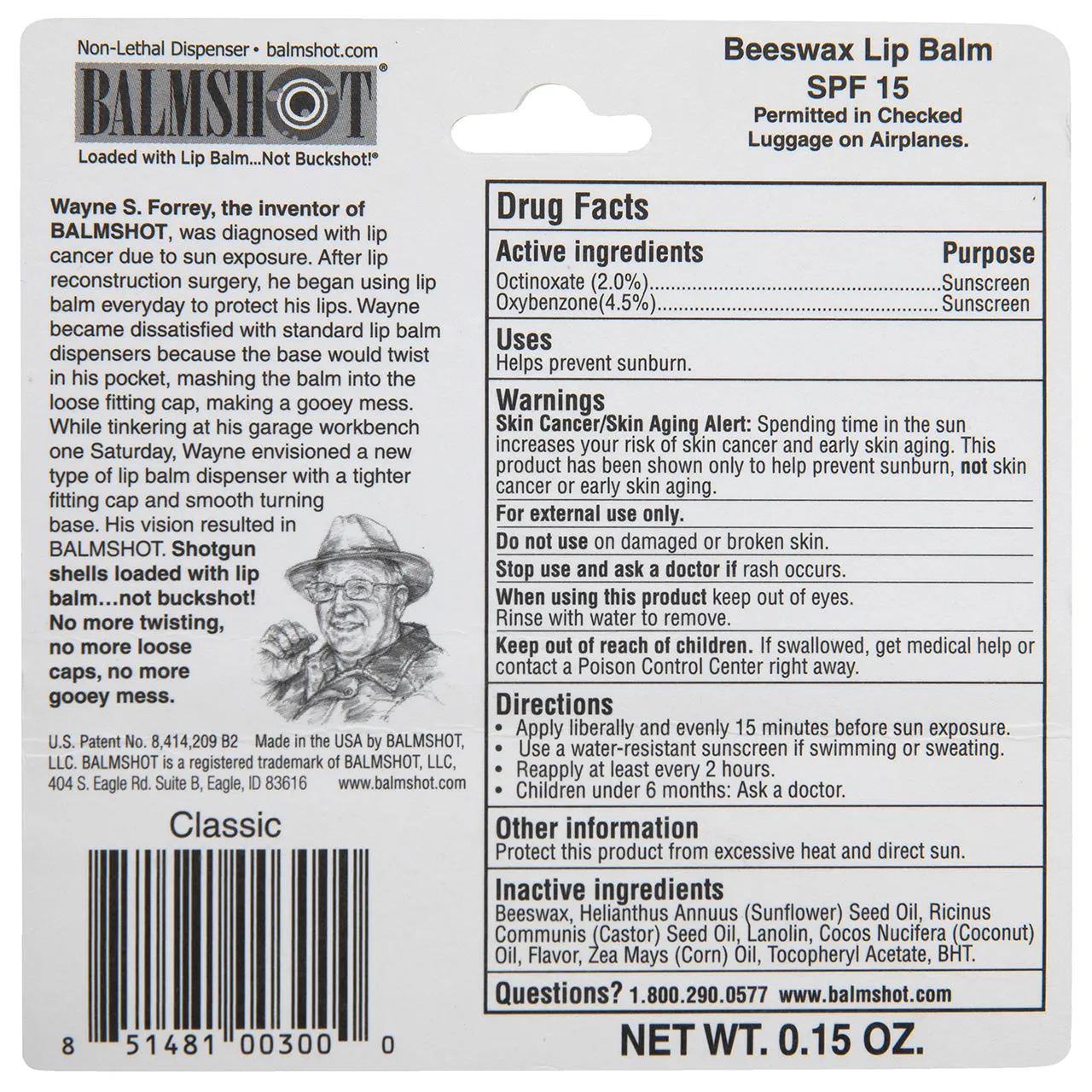 24-Pack Classic Beeswax Lip Balm