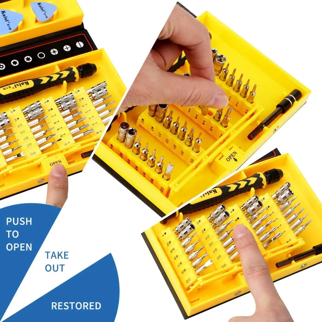 38-in-1 Multifunctional Repair Tool Set for Computers and Phones