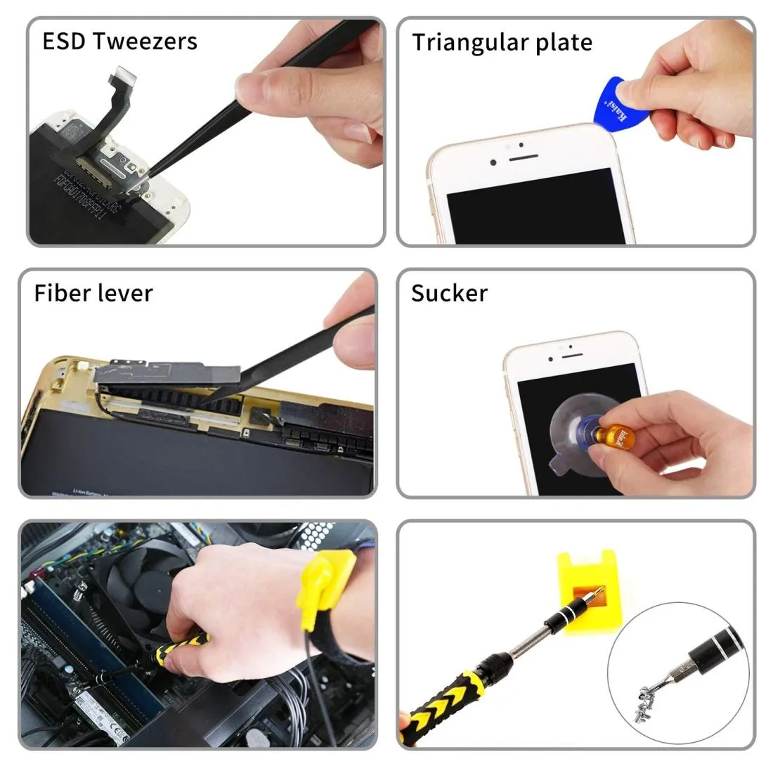 38-in-1 Multifunctional Repair Tool Set for Computers and Phones