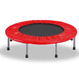 38" Mini Trampoline | Jogger Rebounder | Home Gym Fitness | Red