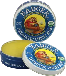 Badger Aromatic Chest Rub Eucalyptus & Mint