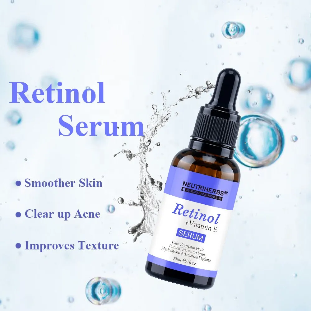 Best Retinol & Vitamin E Serum – Speeds Up Skin Cell Turnover | Anti-Aging & Acne Treatment