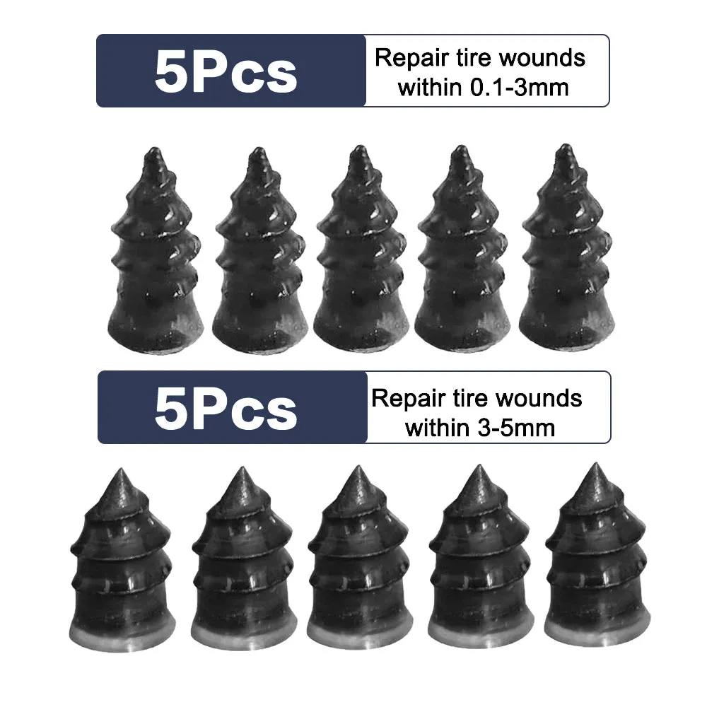 Car Tyre Repair Rubber Nail Set 10 30pcs Universal Car Motorcycle Tyre Repair Nails for Truck Scooter Bike Tire Puncture Repair Tool