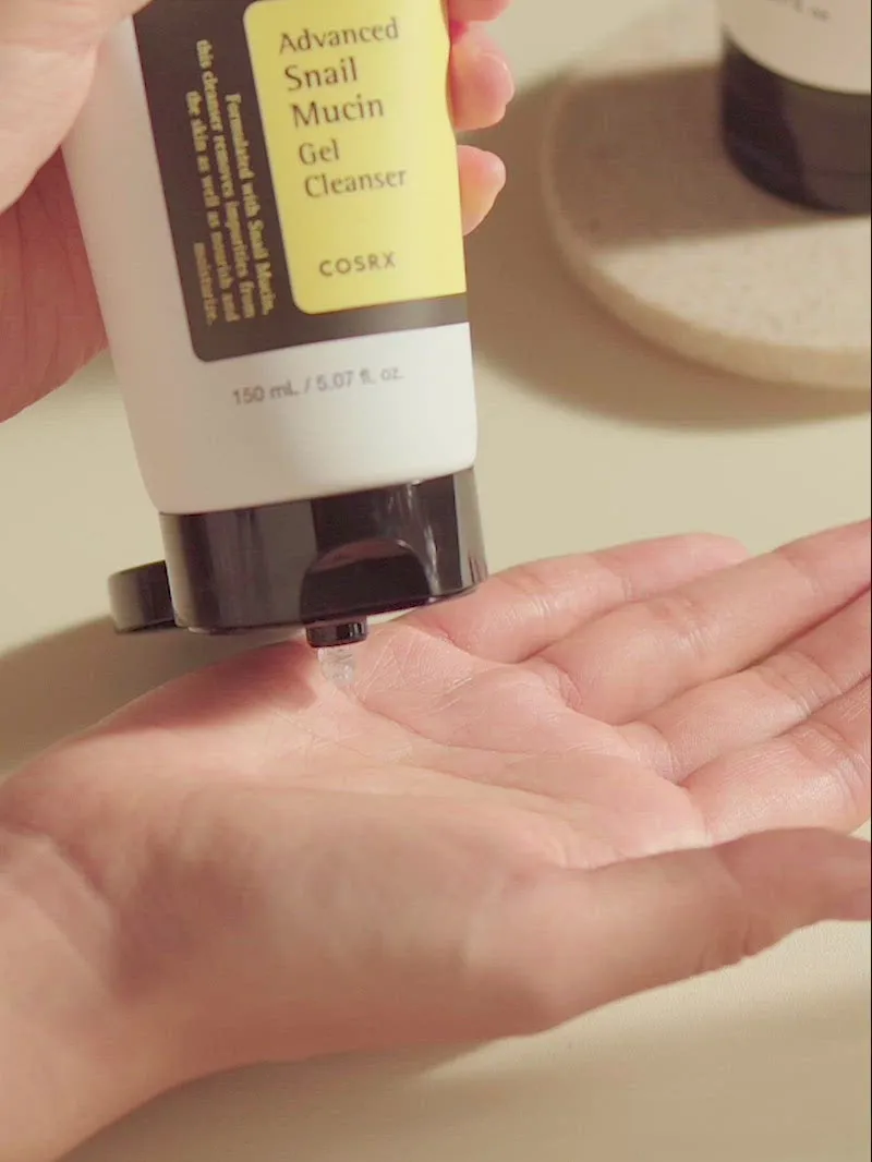 COSRX | All About Snail 4-step Kit | For dry skin & dark spots
