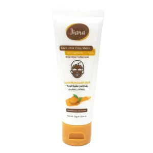Diana Curcuma Clay Skin Lightener Face Mask 75g (CLAY)
