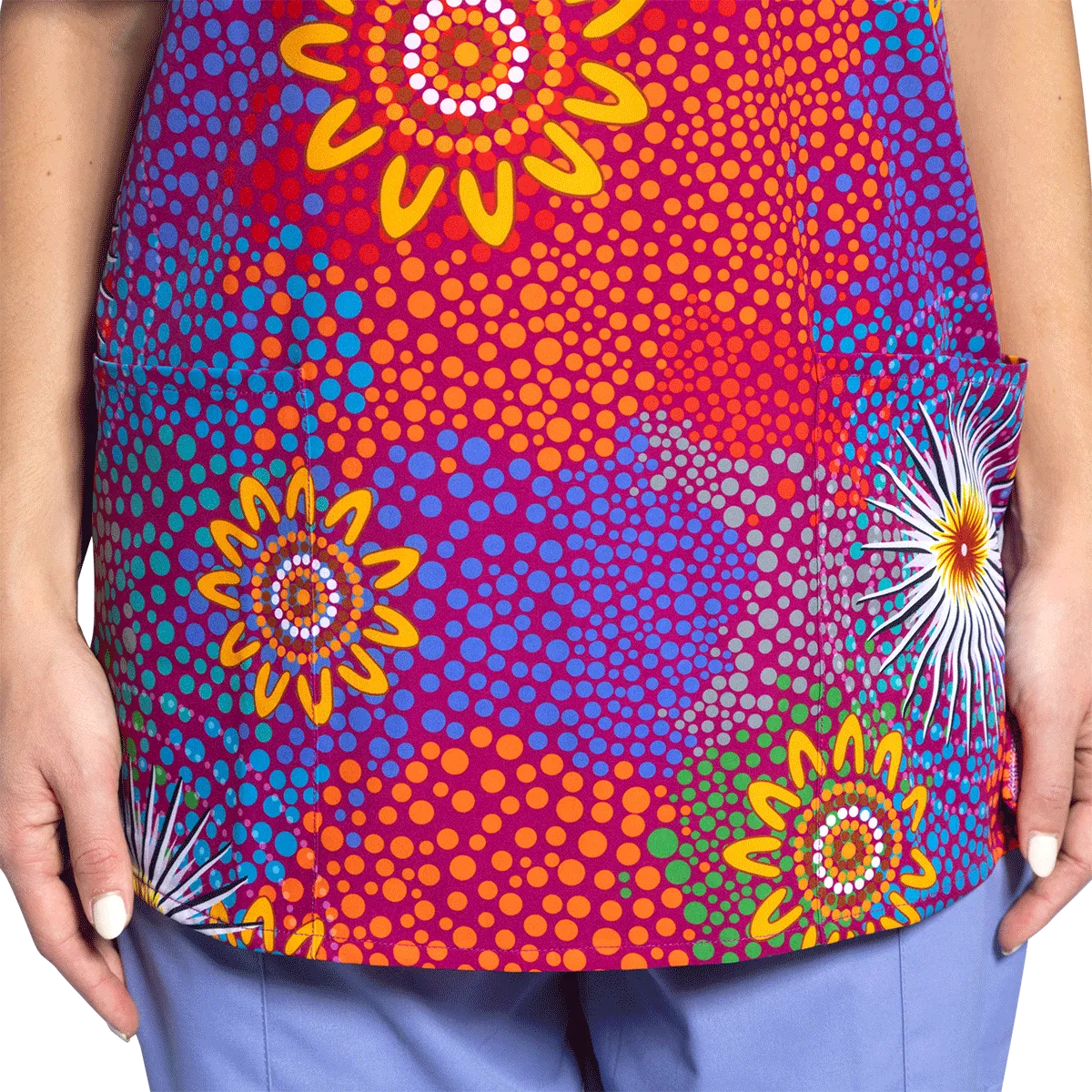 Get Up - Unisex Scrubs Top