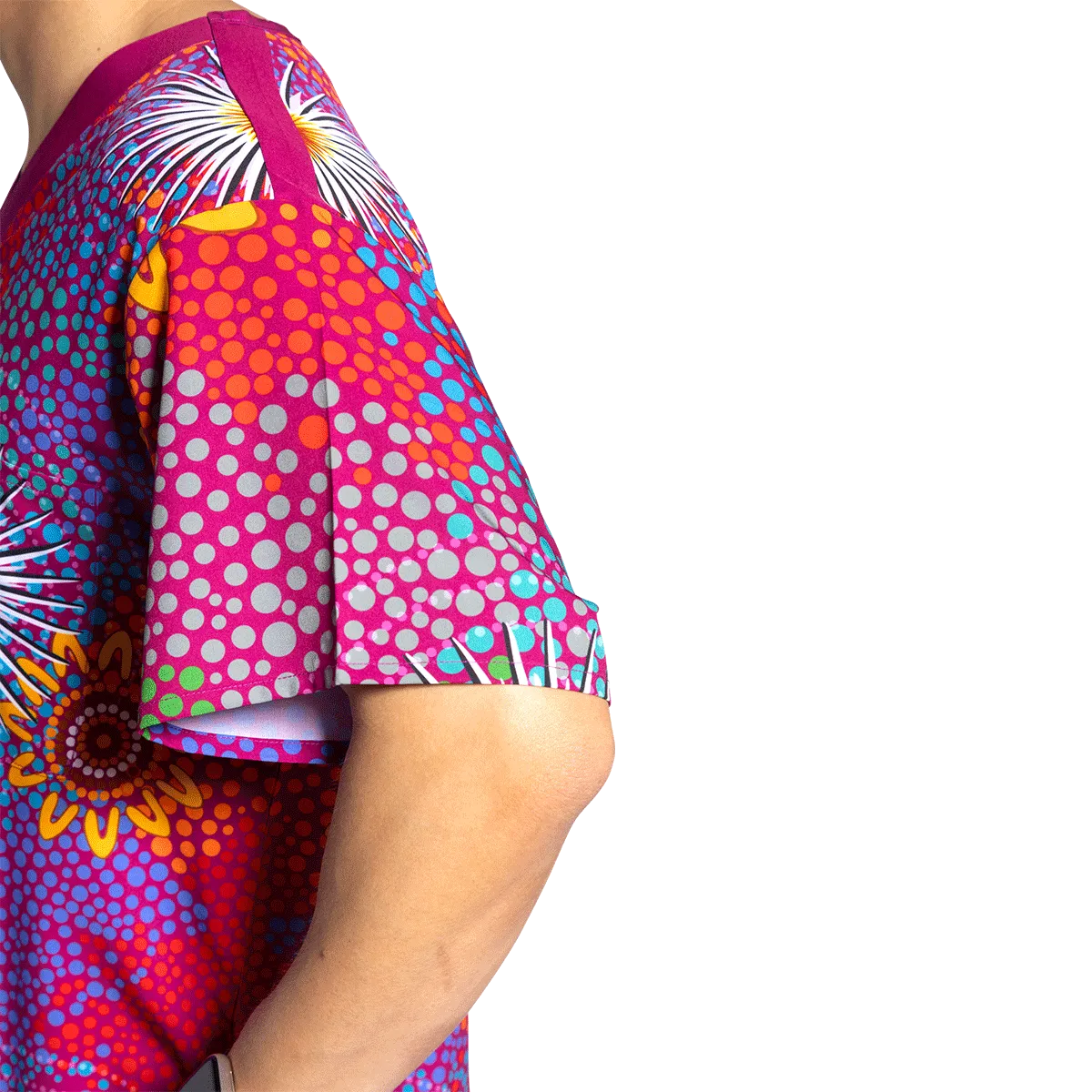 Get Up - Unisex Scrubs Top