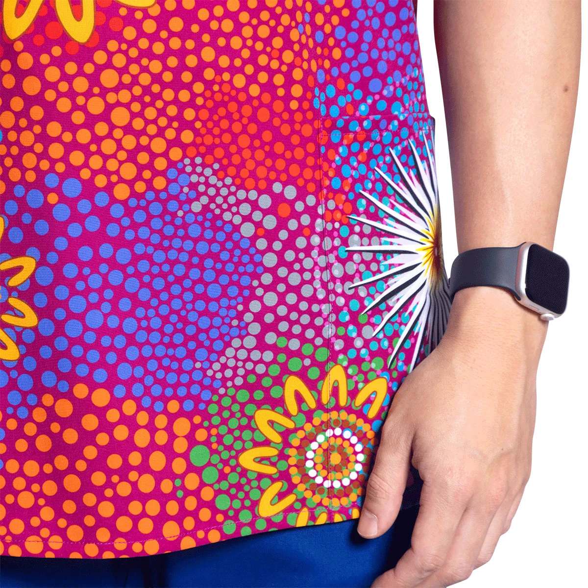 Get Up - Unisex Scrubs Top