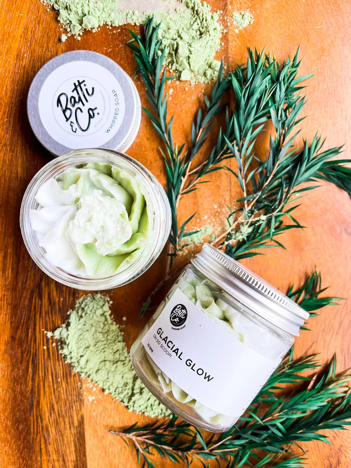 Glacial Glow Whipped Soap