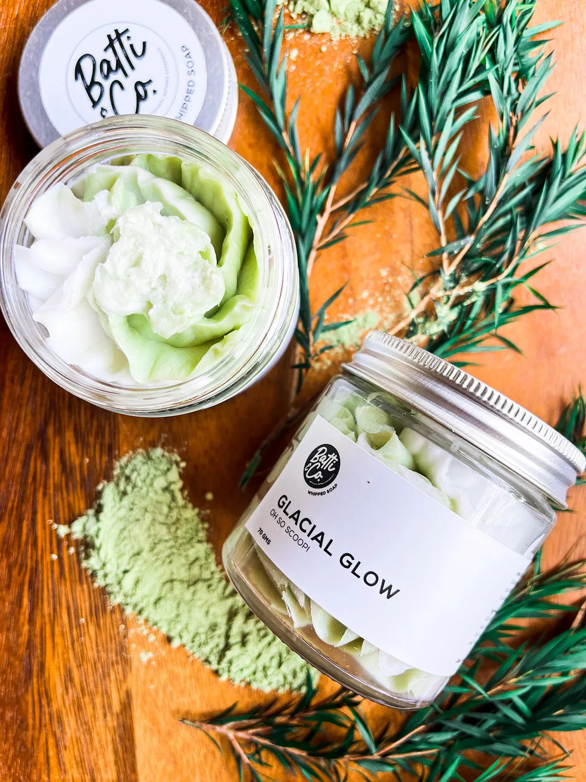 Glacial Glow Whipped Soap
