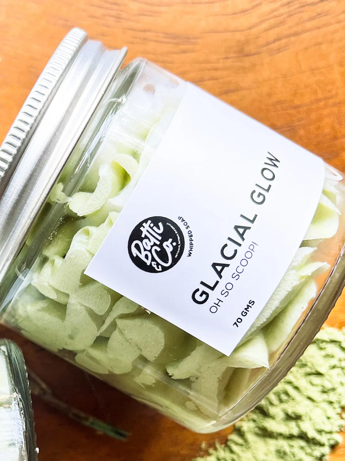 Glacial Glow Whipped Soap