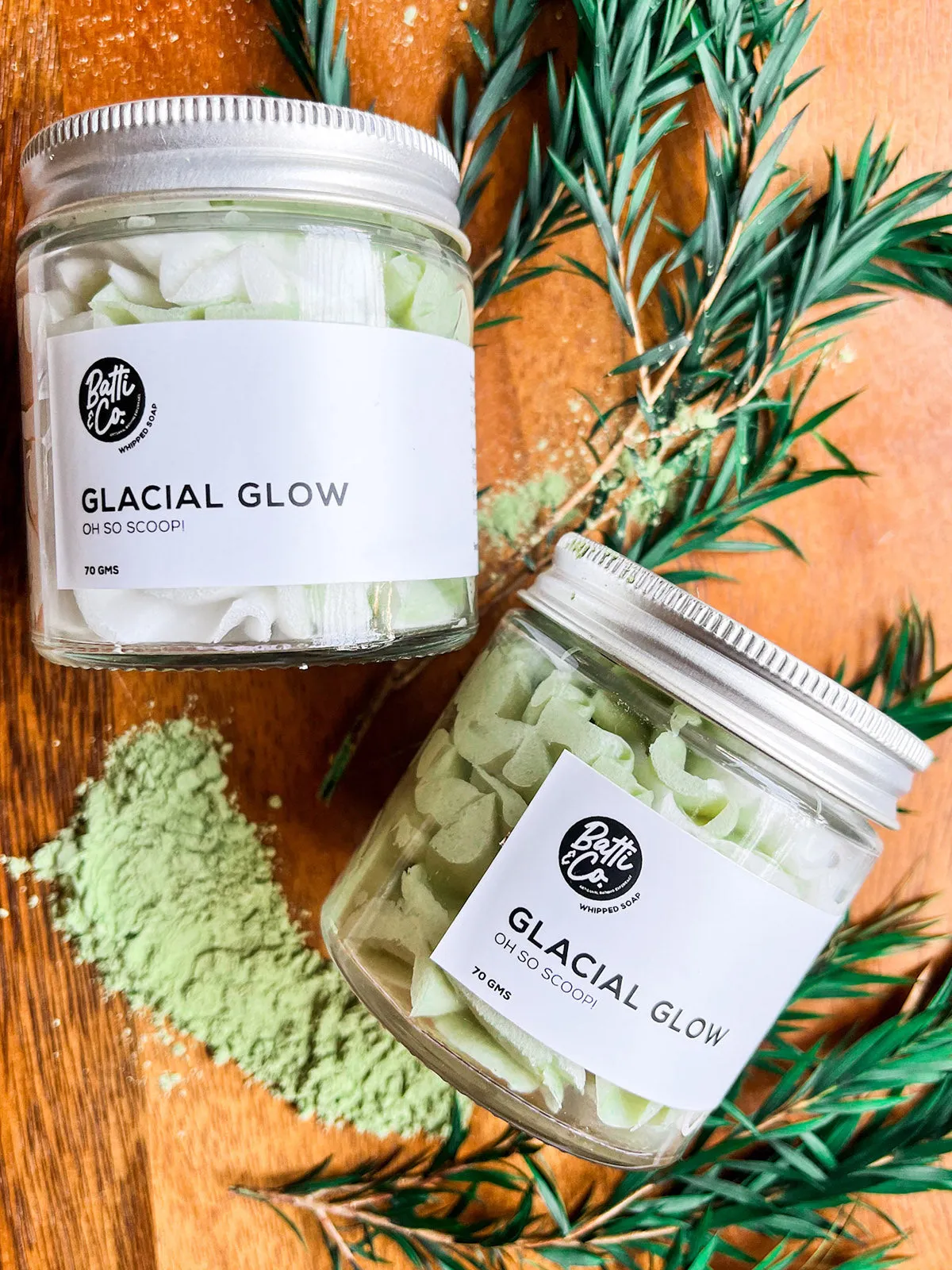Glacial Glow Whipped Soap