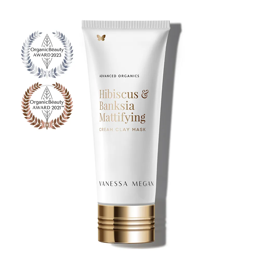 Hibiscus & Banksia Mattifying | Cream Clay Mask | 180ml