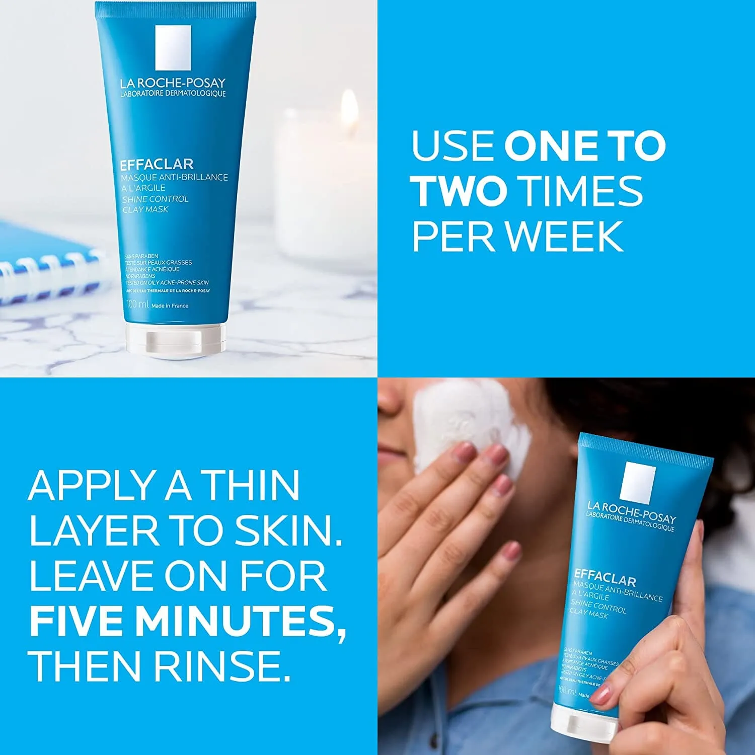 La Roche-Posay Effaclar Shine Control Clay Mask