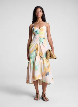 Lindsey Printed Midi Dress