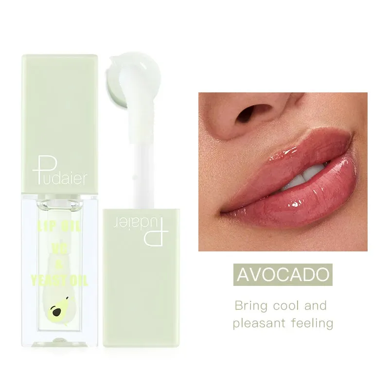 Lip Shiner Fruit Vegan Lip Oil Plumper Lipgloss
