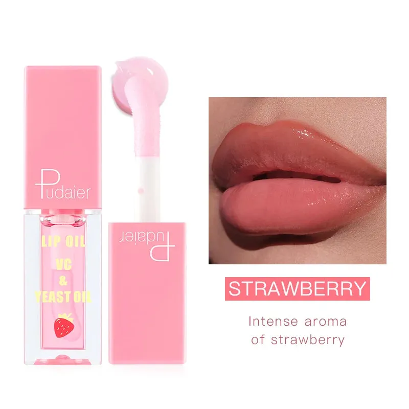 Lip Shiner Fruit Vegan Lip Oil Plumper Lipgloss