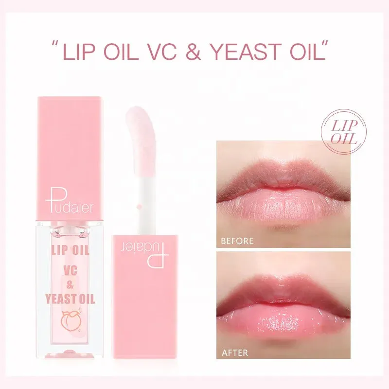 Lip Shiner Fruit Vegan Lip Oil Plumper Lipgloss