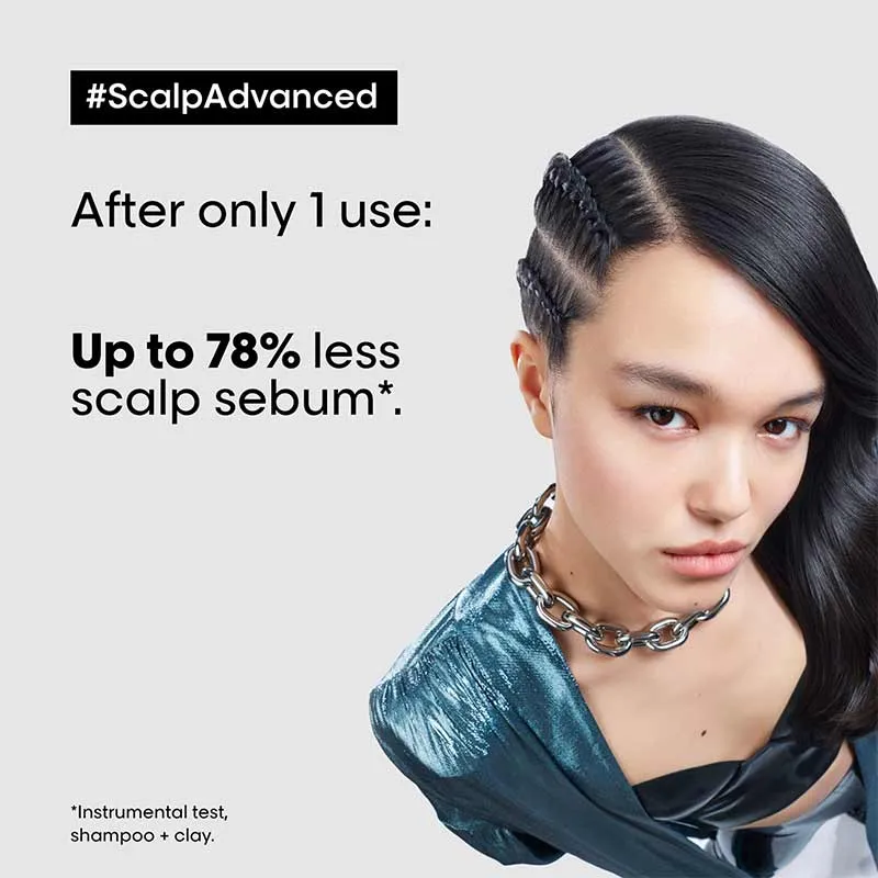 L'Oréal Professionnel Serié Expert Scalp Advanced Anti-Oiliness 2-in-1 Deep Purifier Clay Hair Mask