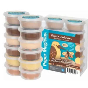 Magiclay 240g Earth Colours