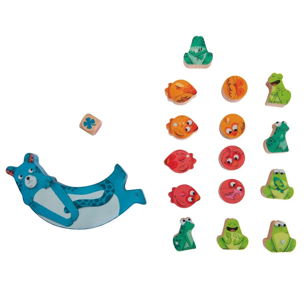 Moulin Roty Dans la Jungle Stacking Equilibrist Game
