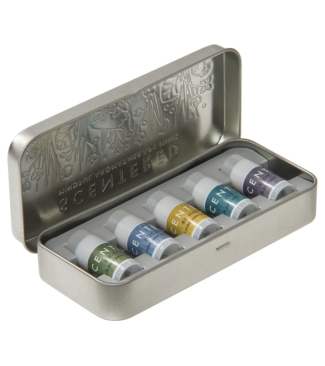 Scentered Aromatherapy Set of 5 Mini Balms