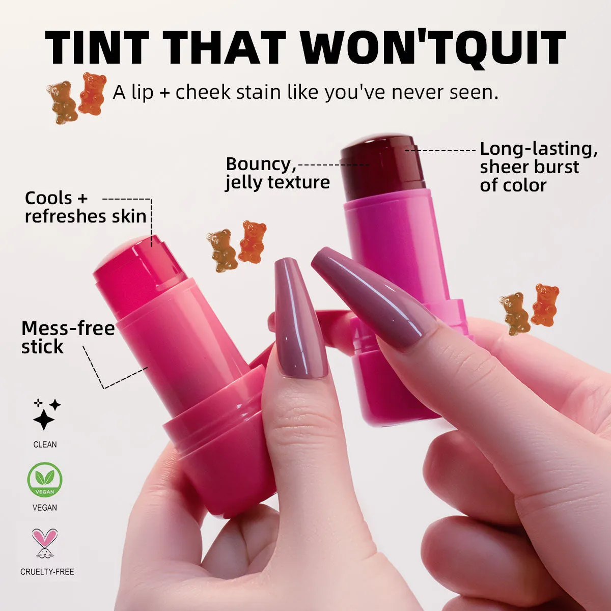 Waterproof Jelly Lip Stick