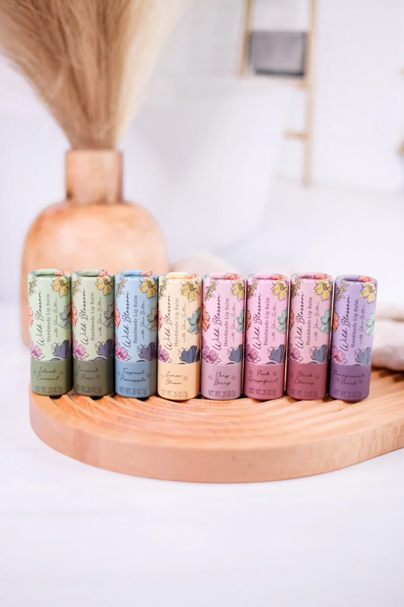 Wild Blossom Fruity Lip Balm (8 Scents)