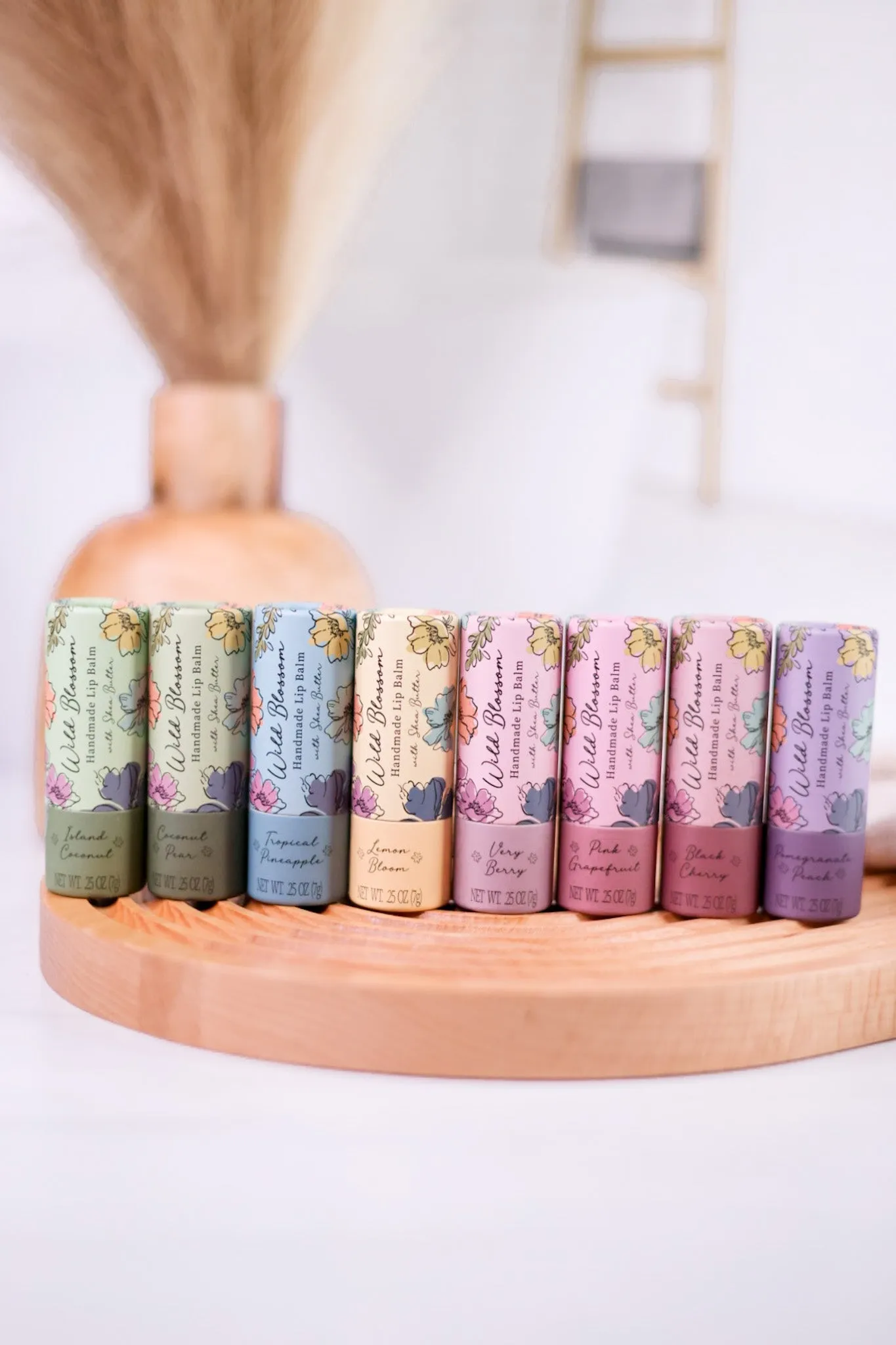 Wild Blossom Fruity Lip Balm (8 Scents)