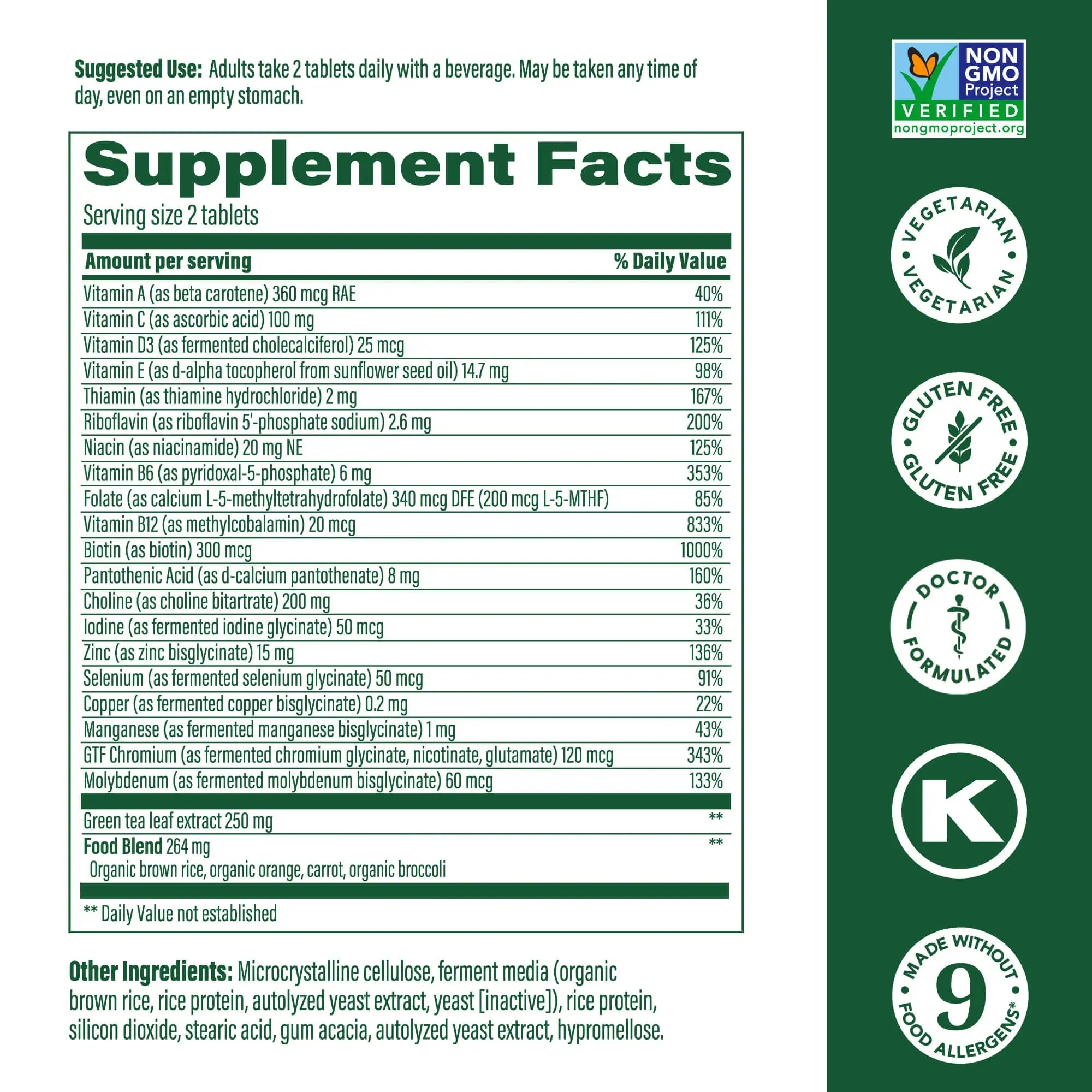 Women's 55  Advanced Multivamin 60CT